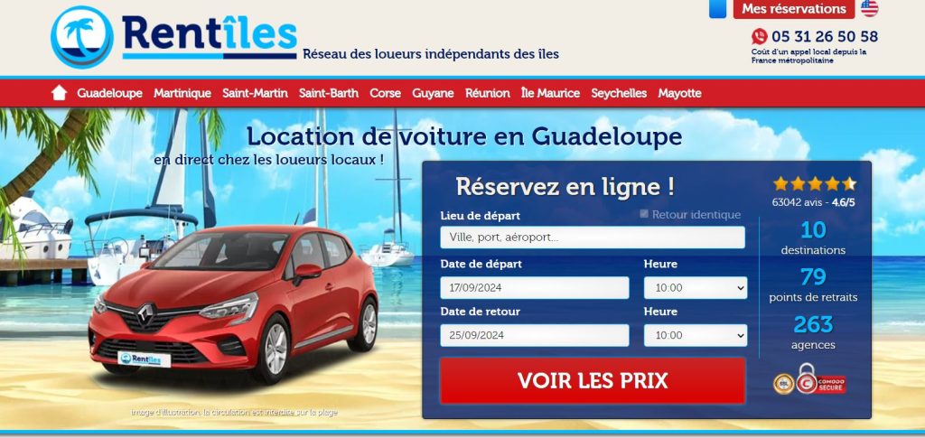 rentiles guadeloupe