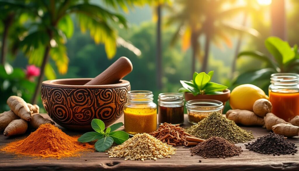 découvrez comment les épices jouent un rôle essentiel dans la médecine traditionnelle guadeloupéenne, en offrant des remèdes naturels et des bienfaits pour la santé, tout en préservant le patrimoine culturel de l'île.