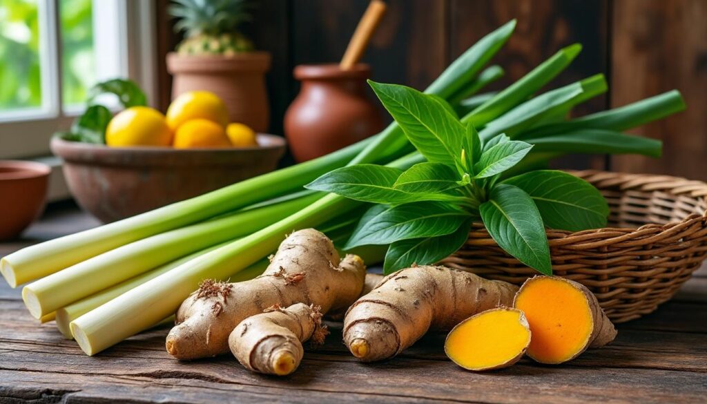 découvrez les bienfaits des plantes médicinales dans la cuisine guadeloupéenne. apprenez à utiliser ces trésors naturels pour rehausser vos plats tout en bénéficiant de leurs propriétés santé. explorez une fusion délicieuse entre gastronomie et phytothérapie dans les saveurs authentiques de la guadeloupe.