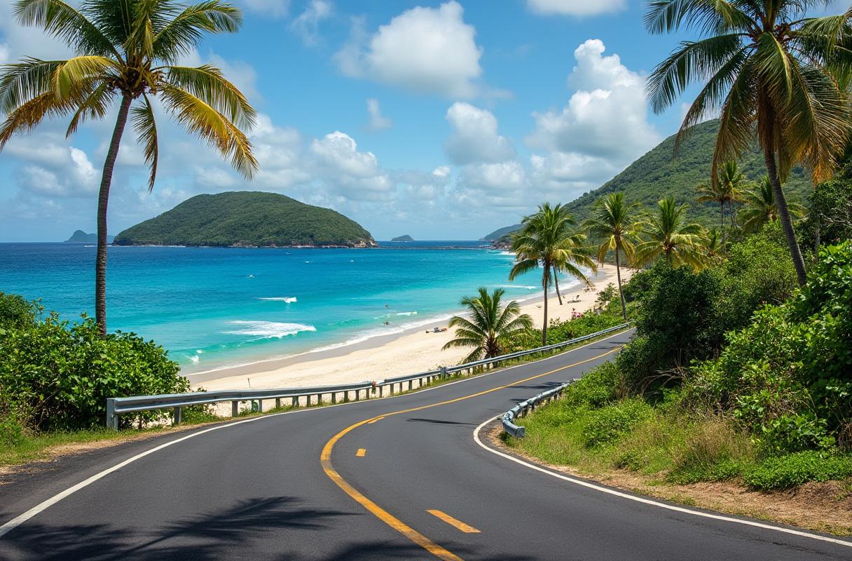 Conduire sur les routes sinueuses de Basse-Terre : conseils avant de louer une voiture en Guadeloupe