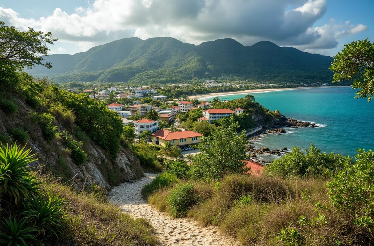 Basse-Terre : proposition de parcours à pied pour découvrir son histoire