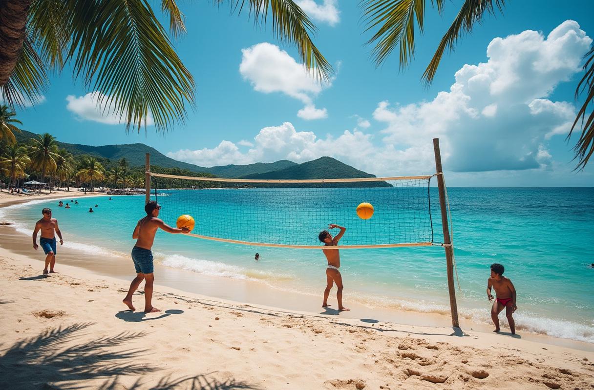 Beach-volley en Guadeloupe : plages et tournois à connaître