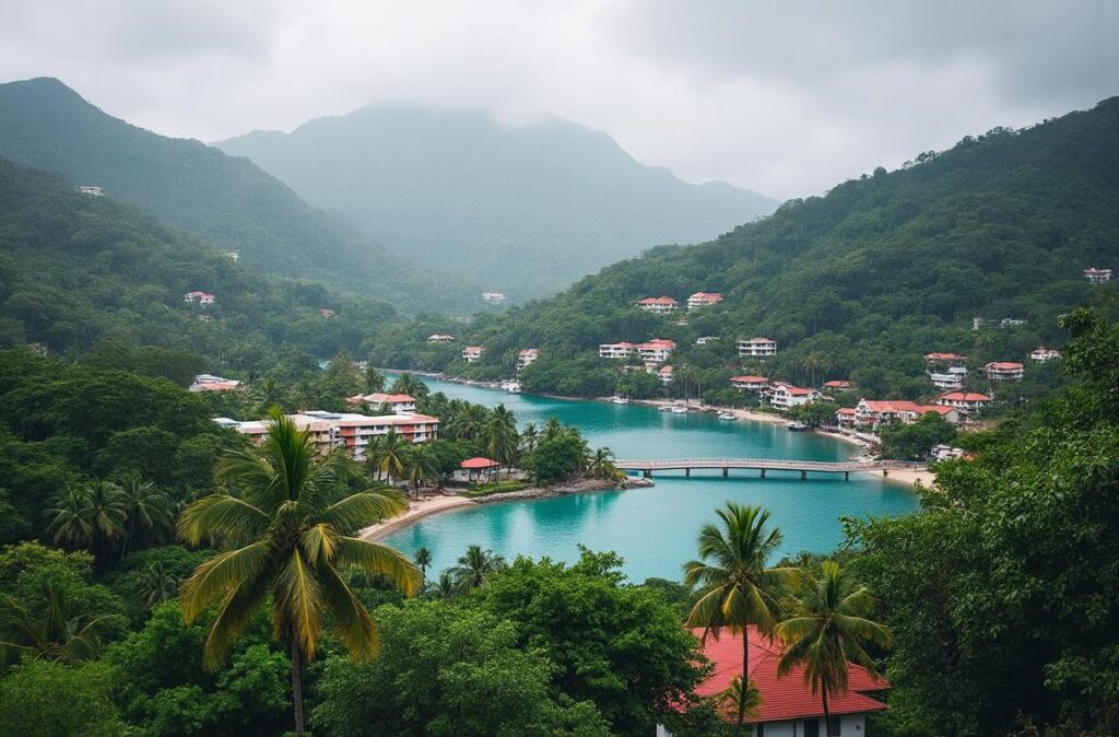 Conduire sous la pluie tropicale : précautions à connaître avant de louer une voiture en Guadeloupe