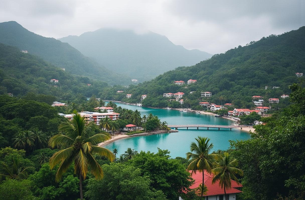 Conduire sous la pluie tropicale : précautions à connaître avant de louer une voiture en Guadeloupe